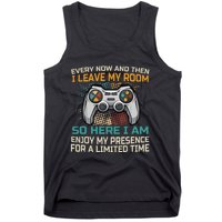 Every Now And Then I Leave My Room Funny Gaming Tank Top