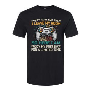 Every Now And Then I Leave My Room Funny Gaming Softstyle CVC T-Shirt