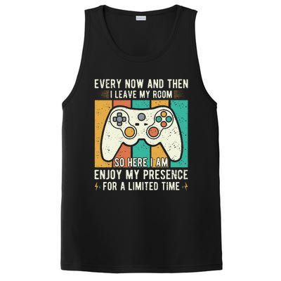 every now and then i leave my room funny gaming PosiCharge Competitor Tank