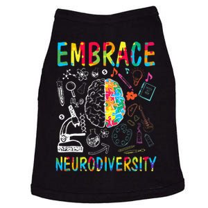 Embrace Neurodiversity Autism Awareness ASD Doggie Tank