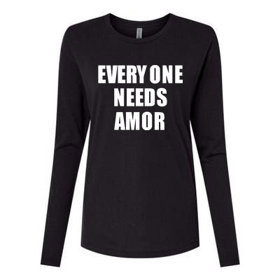 Everyone Needs Amor Womens Cotton Relaxed Long Sleeve T-Shirt