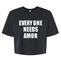 Everyone Needs Amor Bella+Canvas Jersey Crop Tee