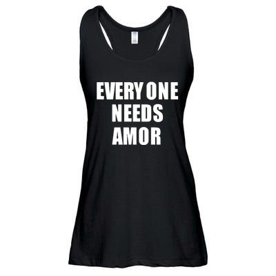 Everyone Needs Amor Ladies Essential Flowy Tank