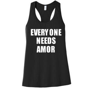 Everyone Needs Amor Women's Racerback Tank