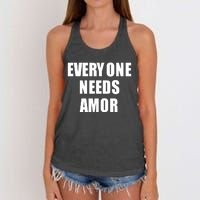 Everyone Needs Amor Women's Knotted Racerback Tank