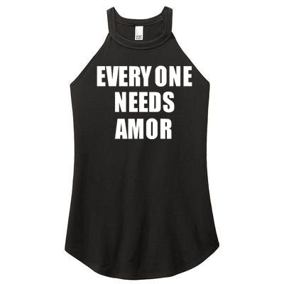 Everyone Needs Amor Women's Perfect Tri Rocker Tank