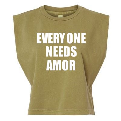 Everyone Needs Amor Garment-Dyed Women's Muscle Tee