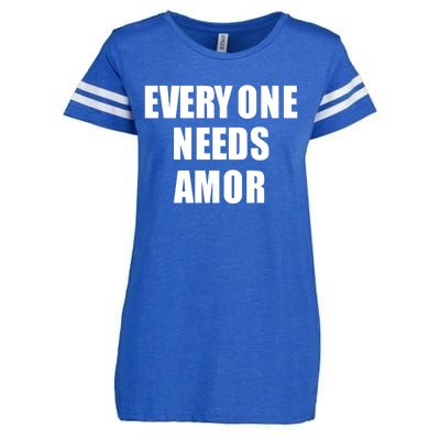 Everyone Needs Amor Enza Ladies Jersey Football T-Shirt