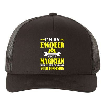 Engineer Not A Magician But I Understand Your Confusion Yupoong Adult 5-Panel Trucker Hat