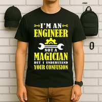 Engineer Not A Magician But I Understand Your Confusion T-Shirt