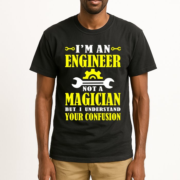 Engineer Not A Magician But I Understand Your Confusion Tall T-Shirt