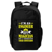 Engineer Not A Magician But I Understand Your Confusion Backpack