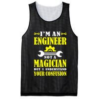 Engineer Not A Magician But I Understand Your Confusion Mesh Reversible Basketball Jersey Tank