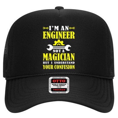 Engineer Not A Magician But I Understand Your Confusion Trucker Hat