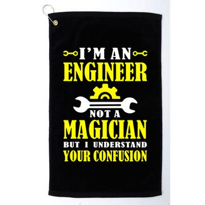 Engineer Not A Magician But I Understand Your Confusion Golf Towel