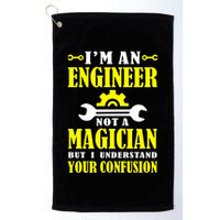 Engineer Not A Magician But I Understand Your Confusion Golf Towel