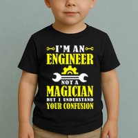 Engineer Not A Magician But I Understand Your Confusion Toddler T-Shirt