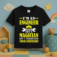 Engineer Not A Magician But I Understand Your Confusion Toddler T-Shirt