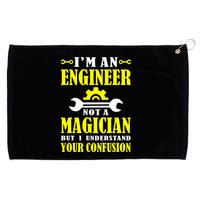 Engineer Not A Magician But I Understand Your Confusion Grommeted Golf Towel