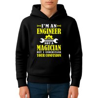 Engineer Not A Magician But I Understand Your Confusion Kids Hoodie