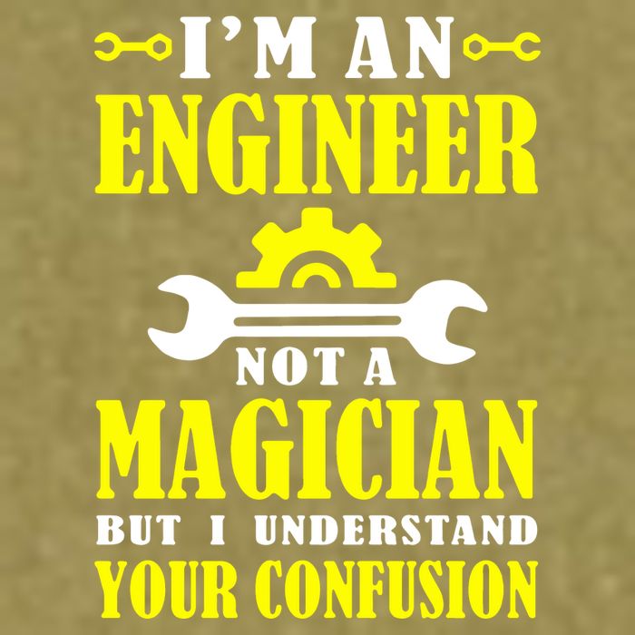 Engineer Not A Magician But I Understand Your Confusion Garment-Dyed Women's Muscle Tee