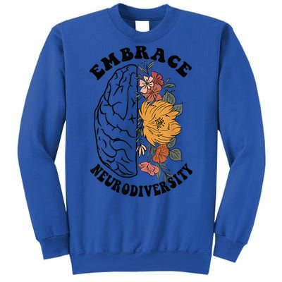 Embrace Neurodiversity Autism Awareness ASD Sweatshirt