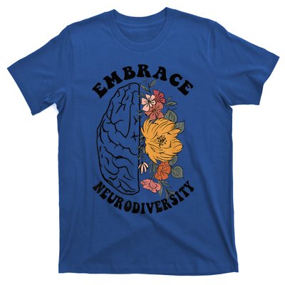 Embrace Neurodiversity Autism Awareness ASD T-Shirt