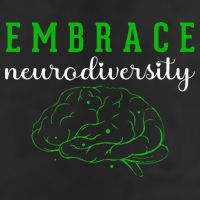 Embrace Neurodiversity ADHD Autism Awareness Adult Drive Performance Visor