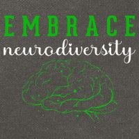 Embrace Neurodiversity ADHD Autism Awareness Cotton Canvas Backpack