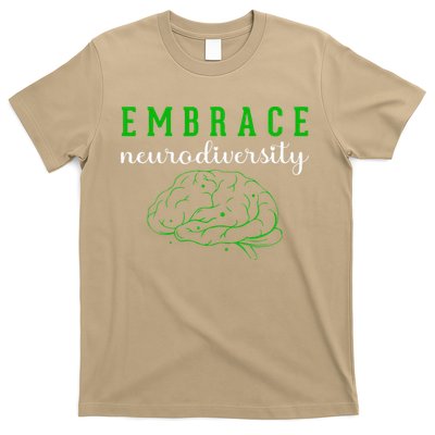 Embrace Neurodiversity ADHD Autism Awareness T-Shirt