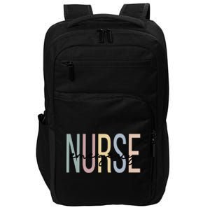 Emergency Nurse Boho Emergency Nursing Cute Gift Impact Tech Backpack