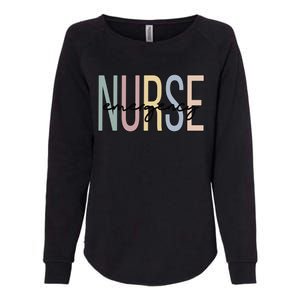 Emergency Nurse Boho Emergency Nursing Cute Gift Womens California Wash Sweatshirt