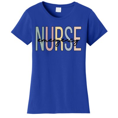 Emergency Nurse Boho Emergency Nursing Cute Gift Women's T-Shirt