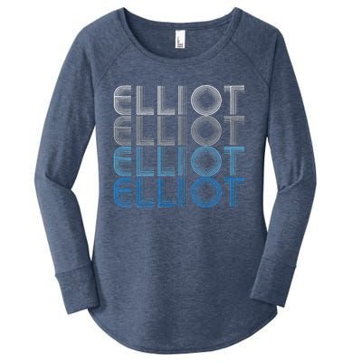 Elliot Name Birthday Gift Women's Perfect Tri Tunic Long Sleeve Shirt