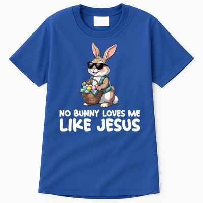 Easter No Bunny Loves Me Like Jesus Christian Tall T-Shirt