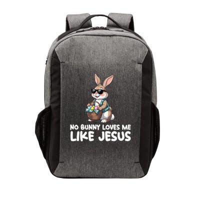 Easter No Bunny Loves Me Like Jesus Christian Vector Backpack