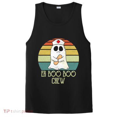 ER Nurse Boo Boo Crew Women Halloween Costume Nursing PosiCharge Competitor Tank