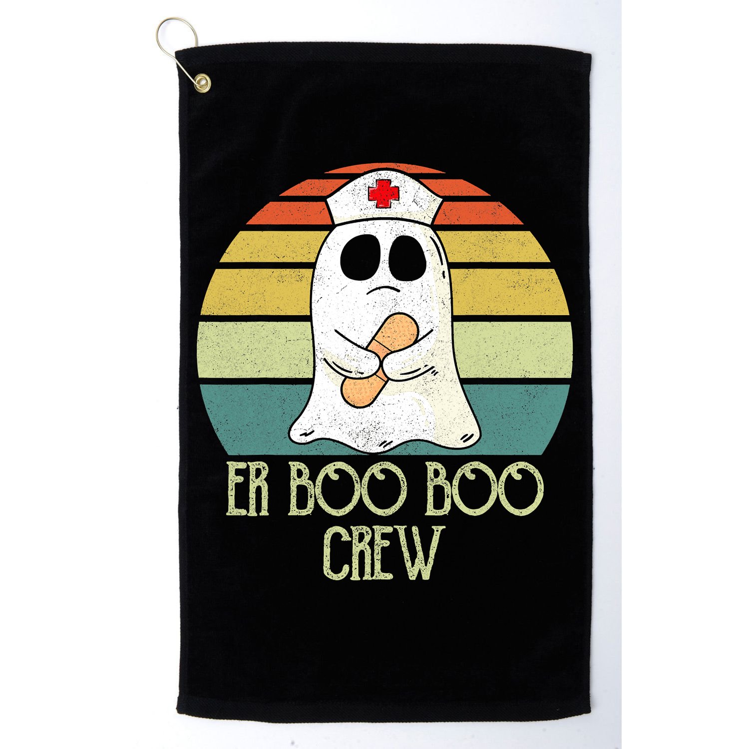 ER Nurse Boo Boo Crew Women Halloween Costume Nursing Golf Towel