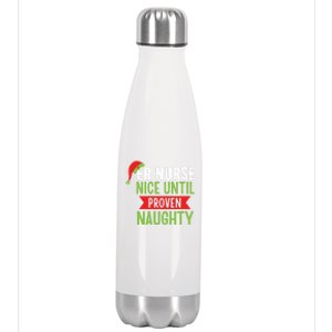 Er Nurse Christmas Funny Nice Gift Stainless Steel Insulated Water Bottle