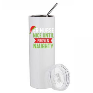 Er Nurse Christmas Funny Nice Gift Stainless Steel Tumbler