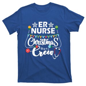 Er Nurse Christmas Crew Emergency Room Nurse Techs Secretary Cool Gift T-Shirt