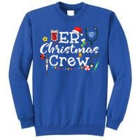 Er Nurse Christmas Crew Cool Gift Sweatshirt