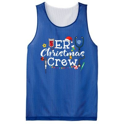 Er Nurse Christmas Crew Cool Gift Mesh Reversible Basketball Jersey Tank