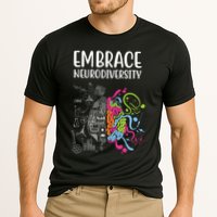 Embrace Neurodiversity Colorful Brain Cooling Performance Crew T-Shirt
