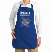 Embrace Neurodiversity Colorful Brain Apron