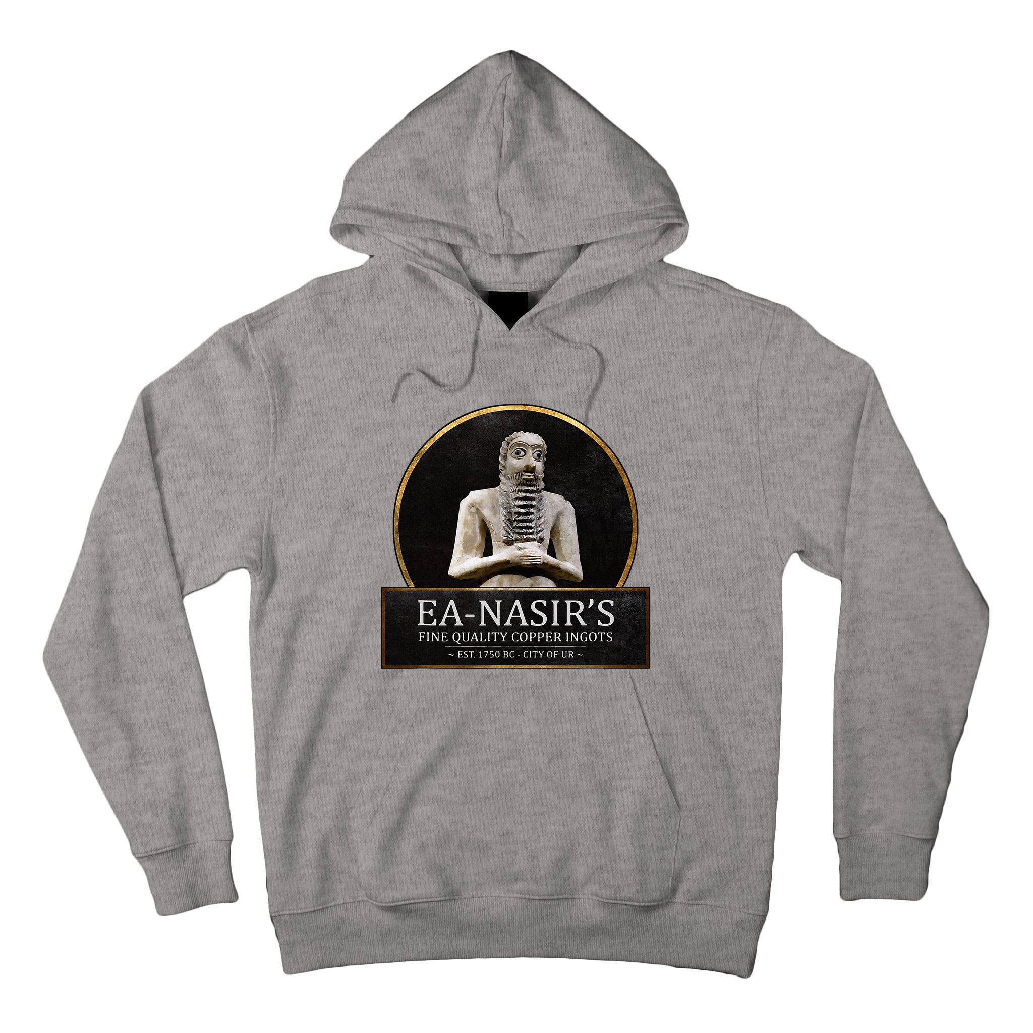 Ea NasirS Copper Ingots Funny Bronze Age History Meme Tall Hoodie