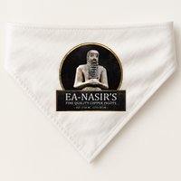 Ea NasirS Copper Ingots Funny Bronze Age History Meme USA-Made Doggie Bandana