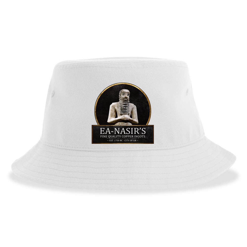 Ea NasirS Copper Ingots Funny Bronze Age History Meme Sustainable Bucket Hat