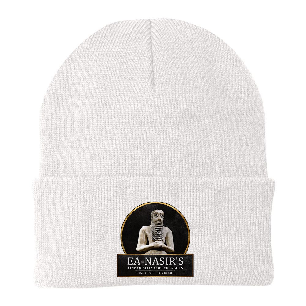 Ea NasirS Copper Ingots Funny Bronze Age History Meme Beanie