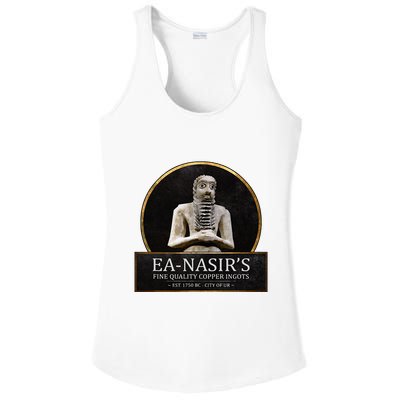 Ea NasirS Copper Ingots Funny Bronze Age History Meme Ladies PosiCharge Competitor Racerback Tank